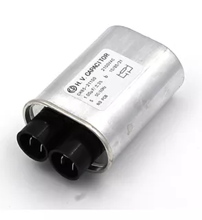 Capacitor Para Microondas 1uf 2100vac 3+3 Pinos Term. Largo