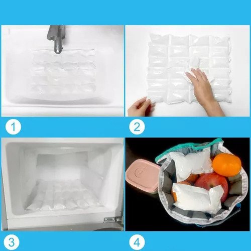 Paquetes De Hielo Seco De 120 Piezas For Envío