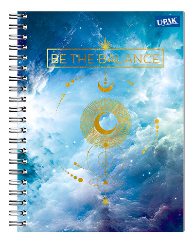 Cuaderno Profesional Upak Astrology Cdo Gde 100 Hojas Color Índigo