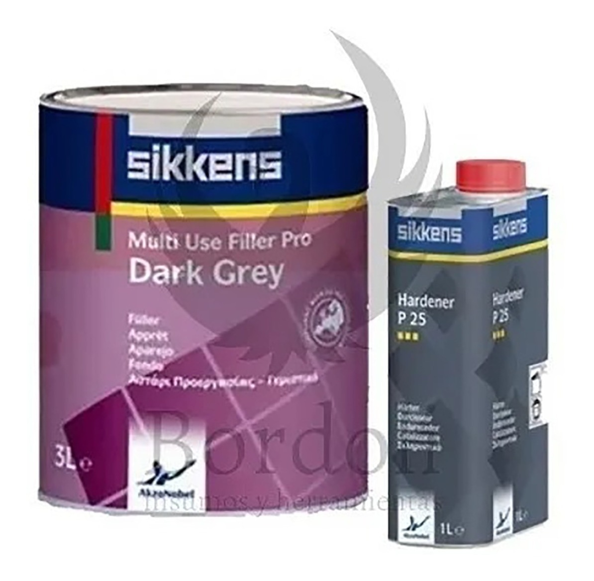 Primer Impresion Multiuse Filler Hs Darkgrey Sikkens + Catal BORDOLI