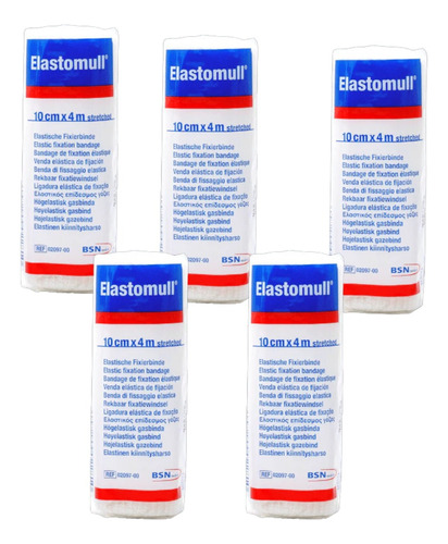 Pack 5 U Elastomull (10 Cm X 4 M) - Deltamed
