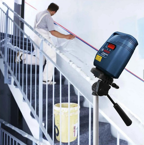 Imagen 8 de 8 de Nivel Laser Rojo De Lineas Cruzadas Nivelox Gll 3x Bosch