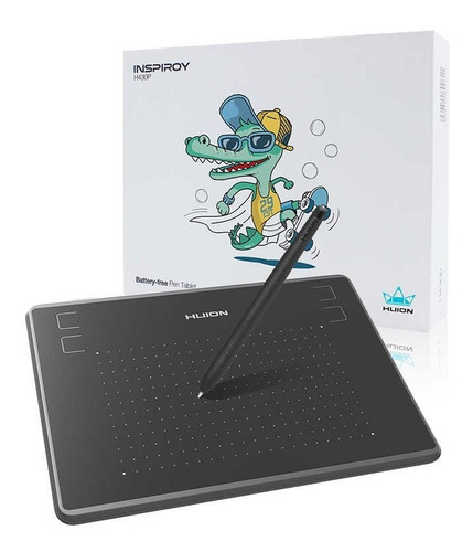 Tableta Digitalizadora Huion Inspiroy H430p  Black