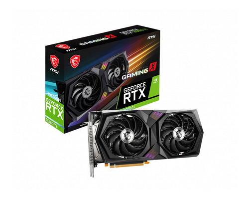 Imagen 5 de 5 de Tarjeta de video Nvidia MSI Gaming GeForce RTX 30 Series RTX 3060 Ti GEFORCE RTX 3060 Ti GAMING X 8G LHR 8GB
