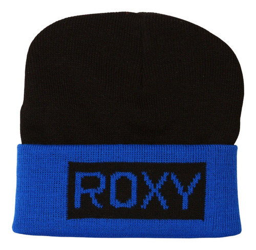 Gorro Roxy Azul Freja Beanie De Lana