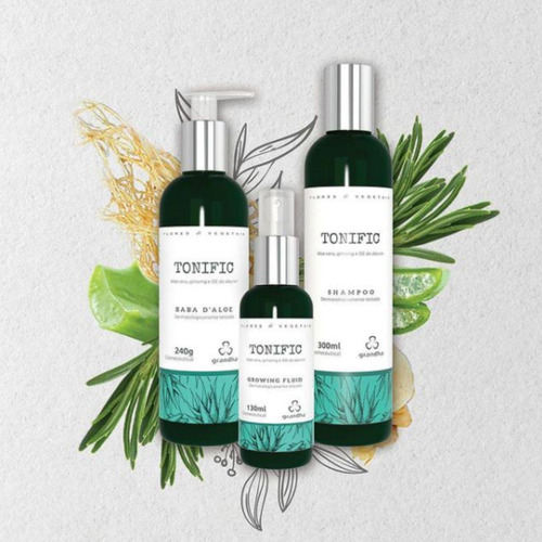 Grandha Tonific Shampoo + Baba D'aloe + Growing Fluid