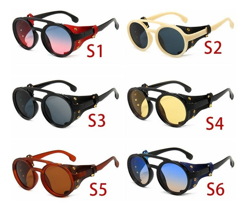 Gafas De Sol Redondas Vintage Retro Para Hombres Y Mujeres Gafas De Sol Redondas Vintage Retro Para Hombres Y Mujeres