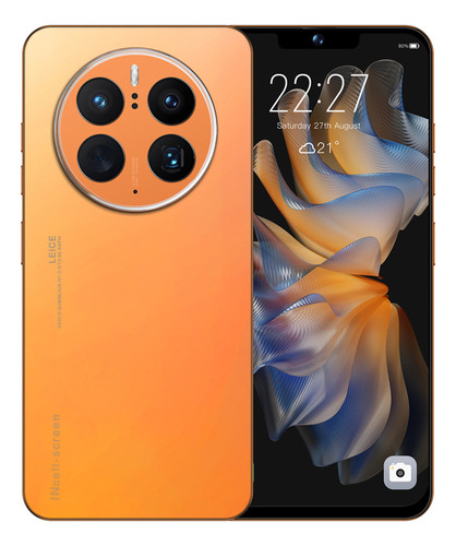 S Celular Android Mate50pro Sim 16gb Naranja 2gb Ram 6.53en