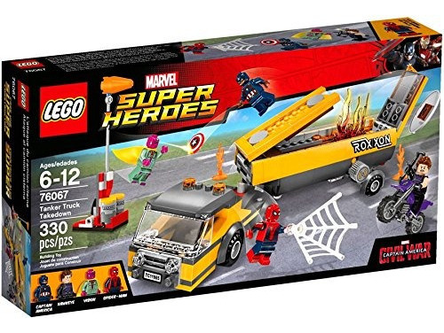 Lego Marvel Super Heroes 76067 Eliminacion De Camiones Ciste