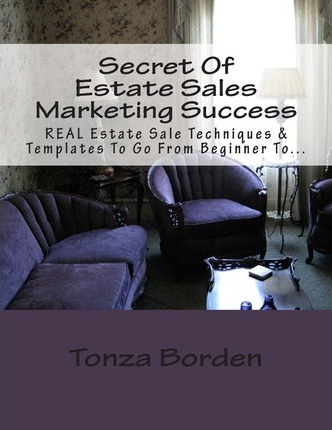 Libro Secret Of Estate Sales Marketing Success - Tonza Bo...