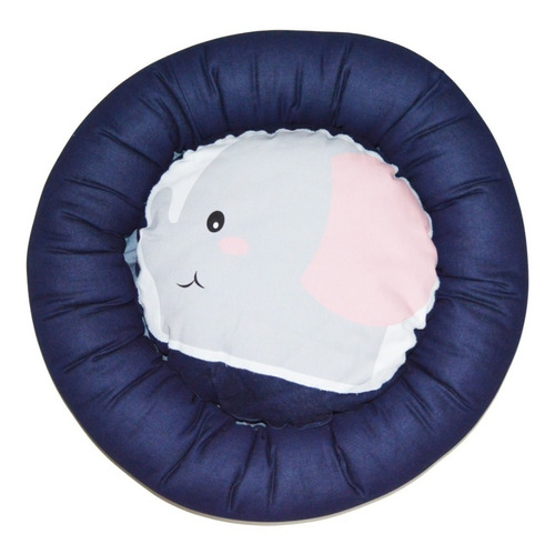 Cama Cucha Mascotas Acolchonada Bellon Jean Estampa Elephant