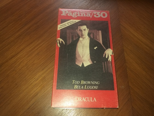 Drácula Vhs Página 30 Tod Browning 