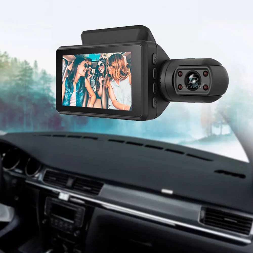 Tercera imagen para búsqueda de camara para auto graba interior y exterior