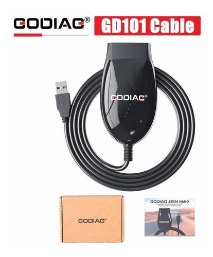 Godiag J2534 Cable Diagnosis Compatible Odis Vw Seat Audi