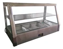 Comprar Baño De Maria Exhibidor Vitrina Guiso Vidrio Plano 0.7 Metro
