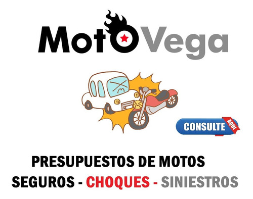 Presupuesto De Moto - Seguros - Choque - Siniestros Motovega