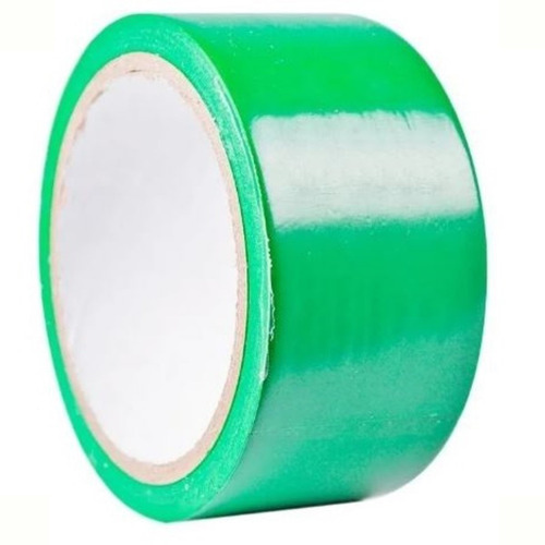 Imagem 5 de 10 de 2 Un Fita Adesiva Verde 40 M X 45 Mm Tipo Durex Colorida