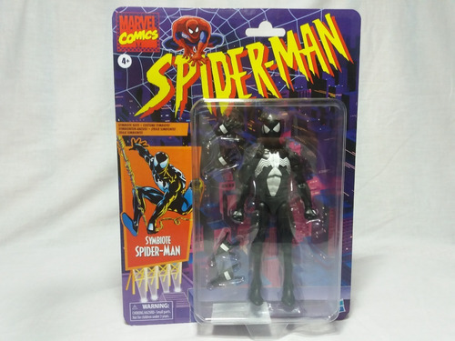 Marvel Legends Retro Symbiote Spiderman