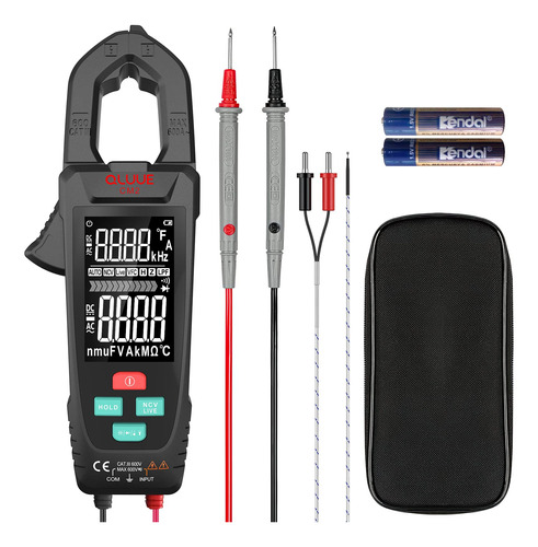 Qluue Medidor De Abrazadera  Cuentas, Multímetro Mide Corr.