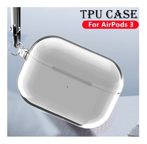 Case Estuche Funda Protector AirPods 3 2021 Transparente