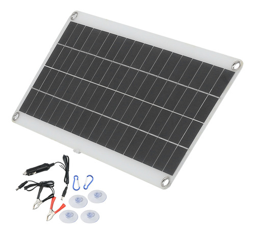 Batería Usb Dual Policristalina De Panel Solar De 20 Vatios