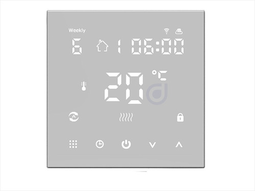 Termostato De Ambiente Programable Digital Klt 25 Con Wifi