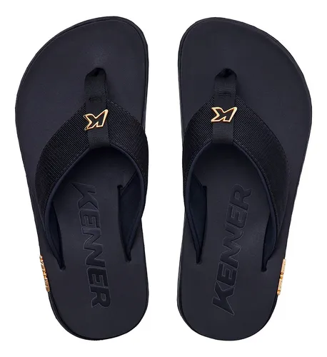comprar Chinelo Sandalia Kenner Masculino Kivah Tks-01 Preto