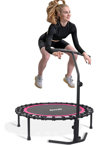 Newan Mini Trampoln Silencioso De 40 Pulgadas Para Fitness,