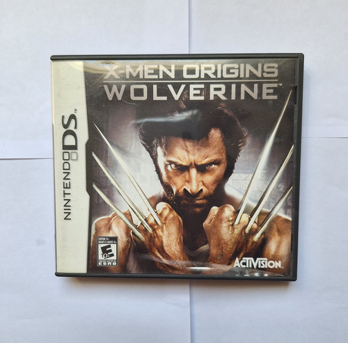 Estojo Vazio X-men Origins Wolverine Nintendo Ds