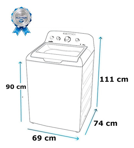 Forro De Secadora Whirlpool 23kg 7mwgd2140jb Xpert Dry Modgs