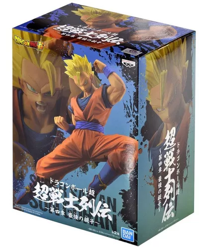 Boneco Action Figure Goku Ssj Super Sayajin 2 Dragonball Z em