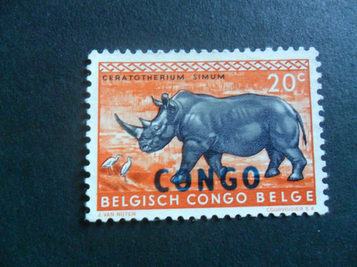 Estampilla Congo Belga