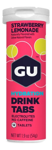 Gu Hidratante / Electrolitos / Isotónica / Strawberry Lemon