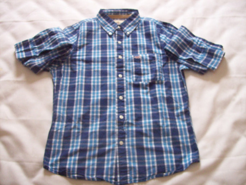 Camisa Xadrez Masculina  Hollister