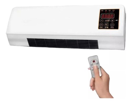 Calefactor Aire Frio Caliente Control Remoto Pared