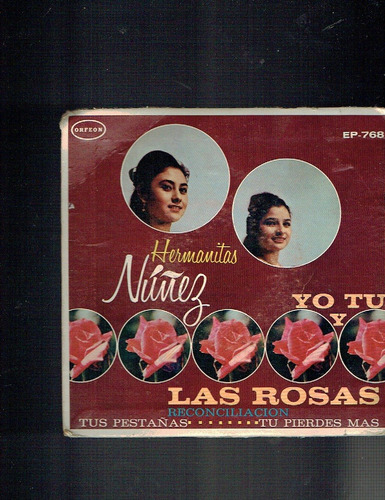 Disco Chico Hermanitas Nuñez (las Rosas)