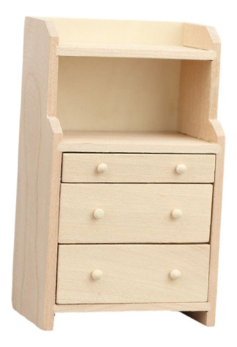 Mueble De Madera Para Casa De Muñecas A Escala Estilo B