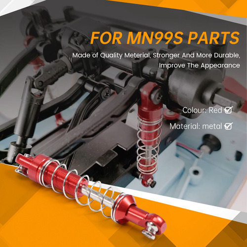 R7 Para Mn D90 Mn-90 Mn99s C14 C24 C34 Rc Car 4 Peças De Met