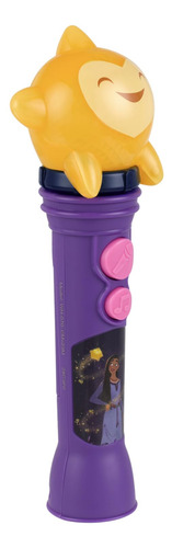 Micrófono Ekids Disney Wish Toy Para Niños Con Música Integr