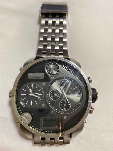 Relógio Diesel Masculino Mr Daddy Dz 7221 Chumbo