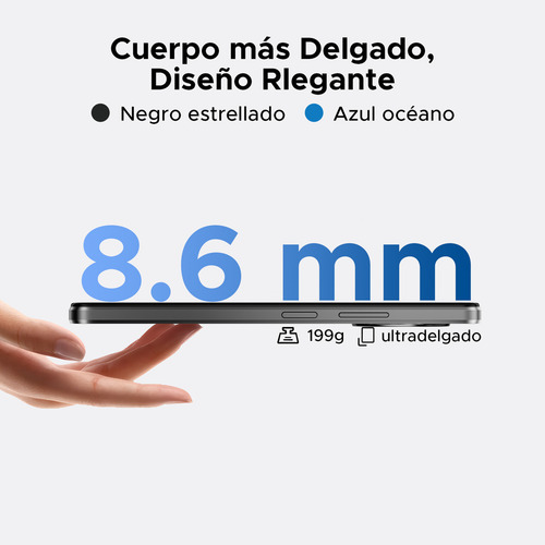 Doogee Note 59 Celular 5g 6250 mAh Android 15 6.75 HD+ 120 Hz 8 GB Ram +128 GB Rom NFC Cámara 16 MP