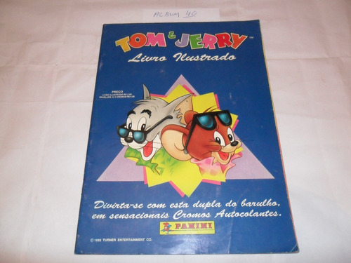 Álbum - Tom E Jerry - Editora Panini - Ano 1995 - A40