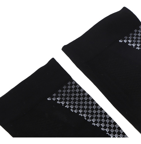 Calcetines De Compresión, 1 Par, Negros, Deportivos Largos,