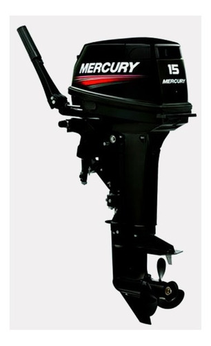 Imagen 4 de 4 de Mercury 15hp 2 Tiempos Pata Corta