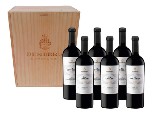 Vino Bemberg La Linterna Malbec Chañar Punco Caja X 6 Un