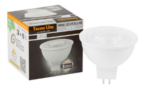 Foco Led Mr16 Tecnolite 5.5w Luz De Día