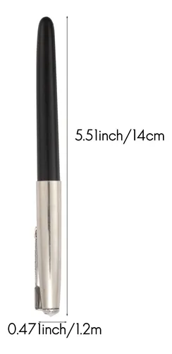 Pluma Estilográfica Hero 616 Con Capucha, Punta Dorada, Barr