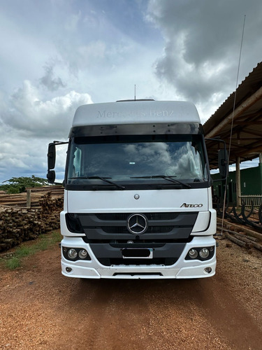Vendo: M. Benz Atego 2430 Bitruck 8x2 Teto Alto + Cabine Est