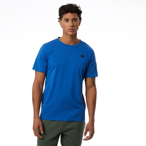 Camiseta New Balance Heathertech Tee Para Hombre-cobalto