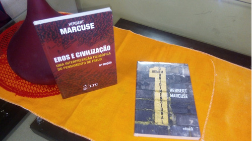 Coleção Obras De Herbert Marcuse  2 Volumes (frete Grátis)